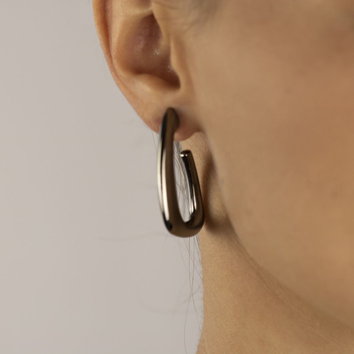 Orecchini Argento Rutenio Collezione Style
