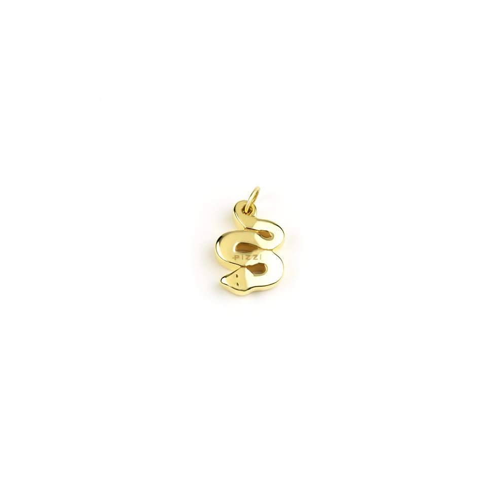 18kt yellow Gold Snake Necklace