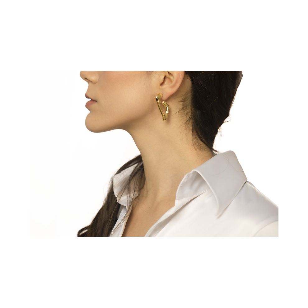18kt Style in white gold earrings