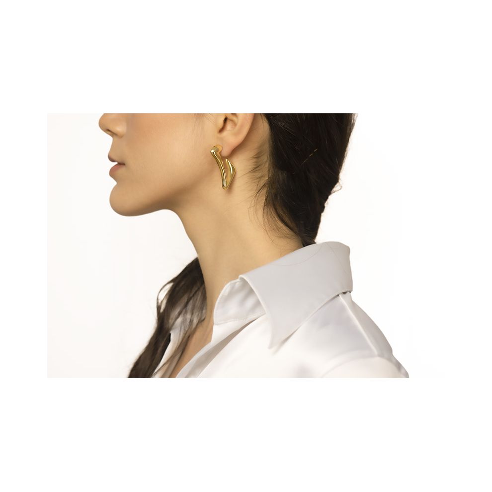 18kt Style rosegold earrings