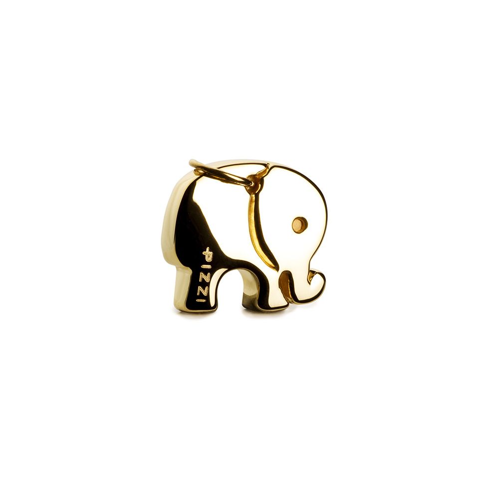 18kt yellow Gold Elephant Necklace