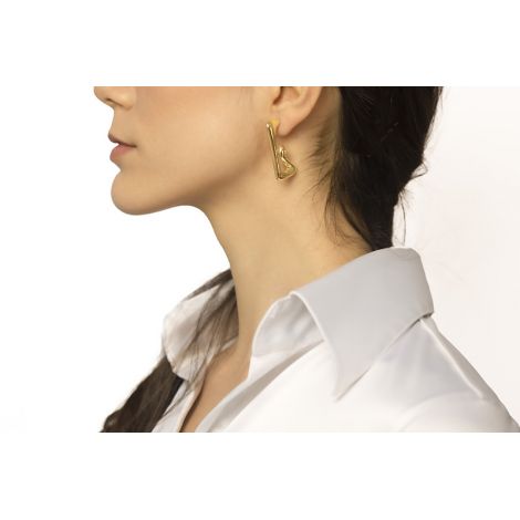 18kt Style white gold earrings