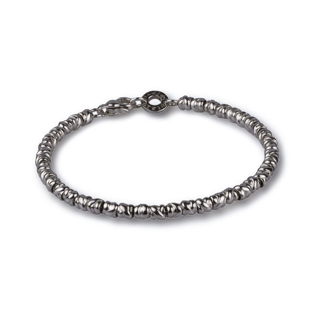 Men's silver bracelet q