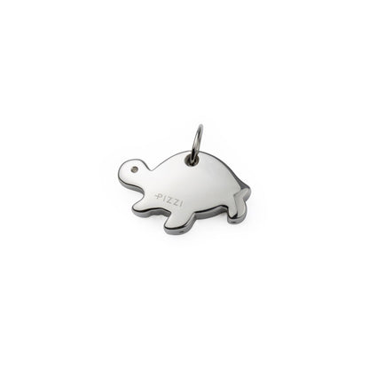 Collana con pendente in argento tartaruga grande