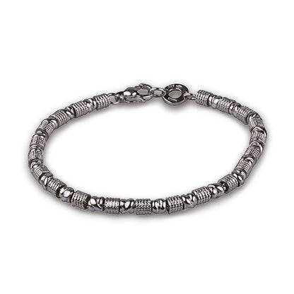 Men's silver bracelet
