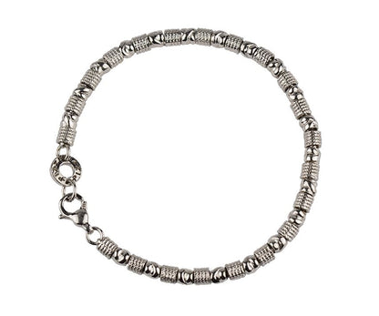 Men's silver bracelet