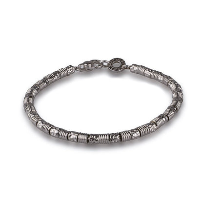 Men's silver bracelet b