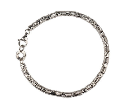 Men's silver bracelet b