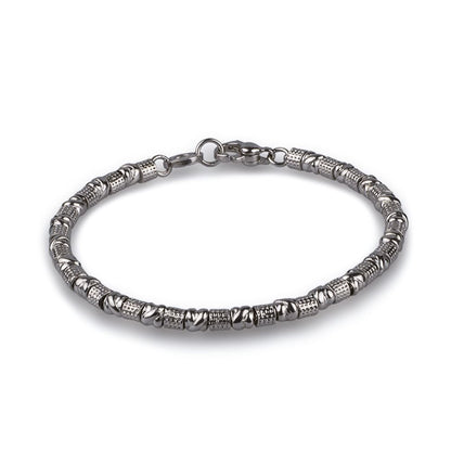 Men's silver bracelet
