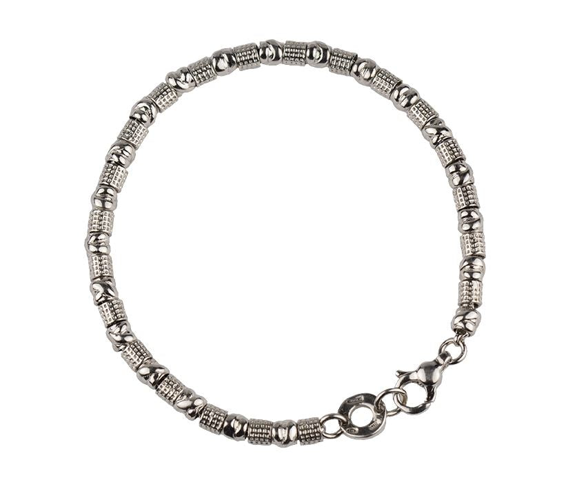 Bracciale in argento uomo d