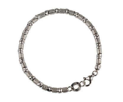 Men's silver bracelet
