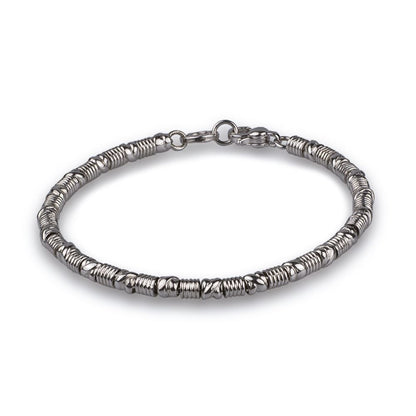 Men's silver bracelet and