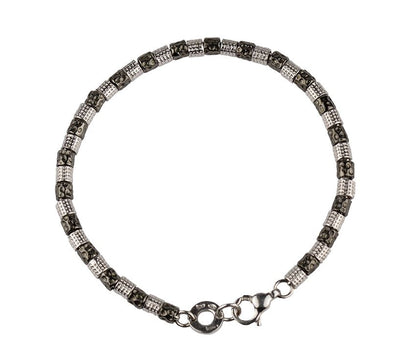 Men's silver bracelet h