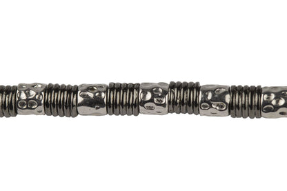 Men's silver bracelet or