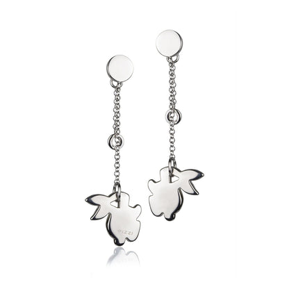 Orecchini Argento Pendente Coniglio