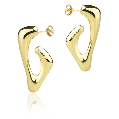 Orecchini in oro giallo 18k  collezione style