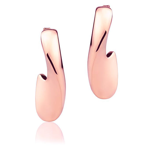 18kt rose gold earrings style