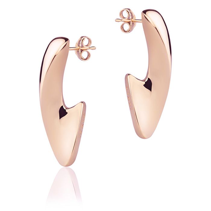 18kt rose gold earrings style