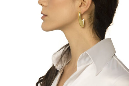 Orecchini in oro giallo 18kt style
