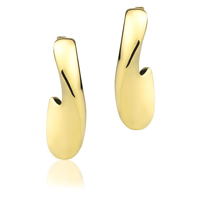 Orecchini in oro giallo 18kt style