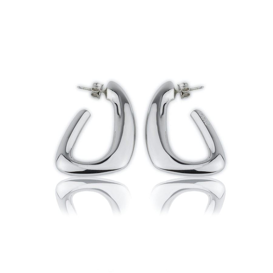 Orecchini in Argento triangolari Style