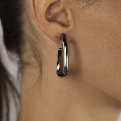 Orecchini Argento Rutenio Collezione Style
