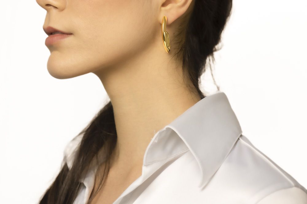Orecchini  in  oro rosa 18kt Style