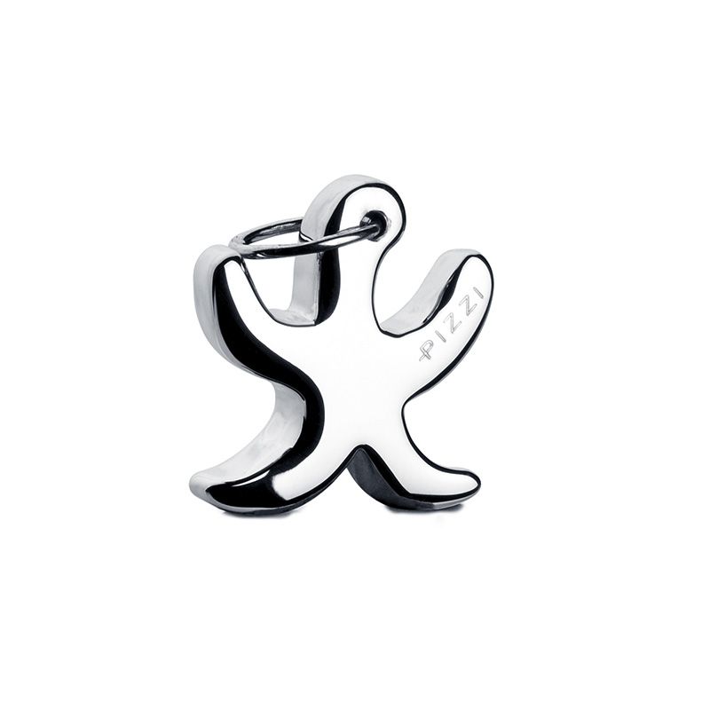 Collana con pendente in argento stella marina