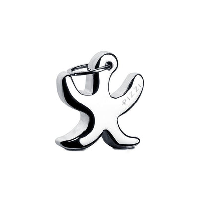 Collana con pendente in argento stella marina