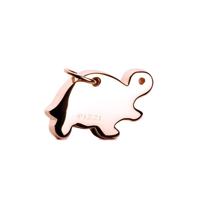 Collana in oro rosa 18kt con pendente tartaruga