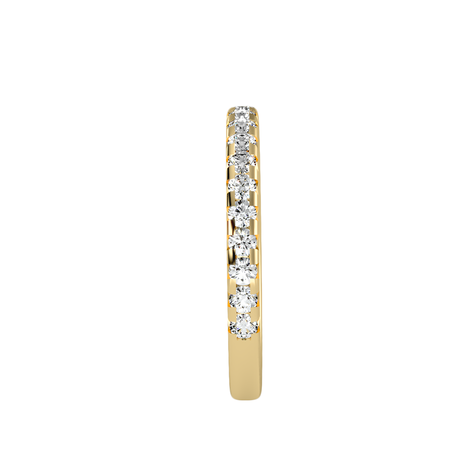 18k Yellow Gold Eternity Ring with 0.75 Carat Diamonds
