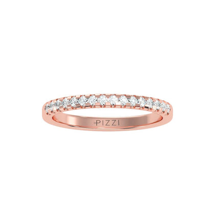Ewigkeitsring aus 18-karätigem Roségold mit 0,30 Karat Diamanten