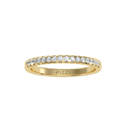 Ewigkeitsring aus 18-karätigem Gelbgold mit 0,30 Karat Diamanten