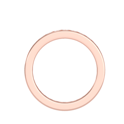Ewigkeitsring aus 18-karätigem Roségold mit 2,4 Karat Diamanten