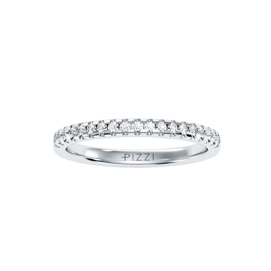18k White Gold Eternity Ring with 0.20-Carat Diamonds