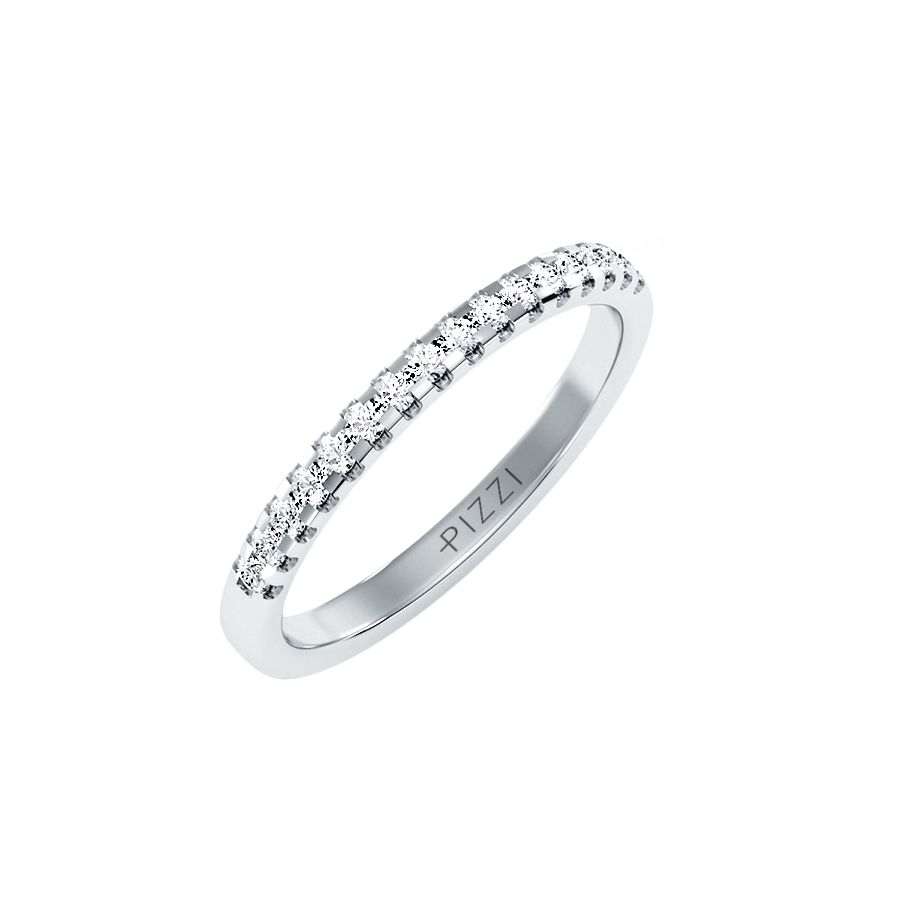 18k White Gold Eternity Ring with 0.30-Carat Diamonds