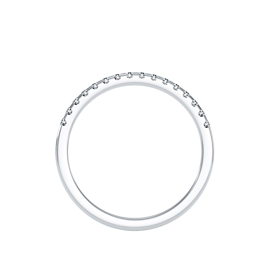 18k White Gold Eternity Ring with 0.30-Carat Diamonds