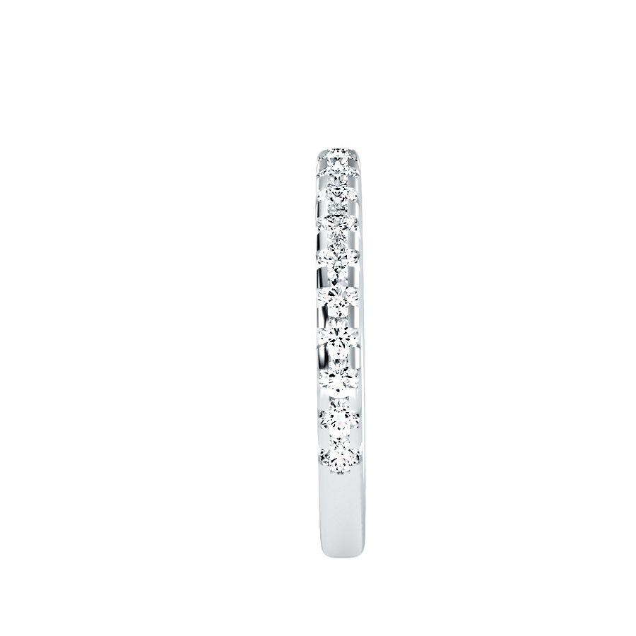 18k White Gold Eternity Ring with 0.75 Carat Diamonds